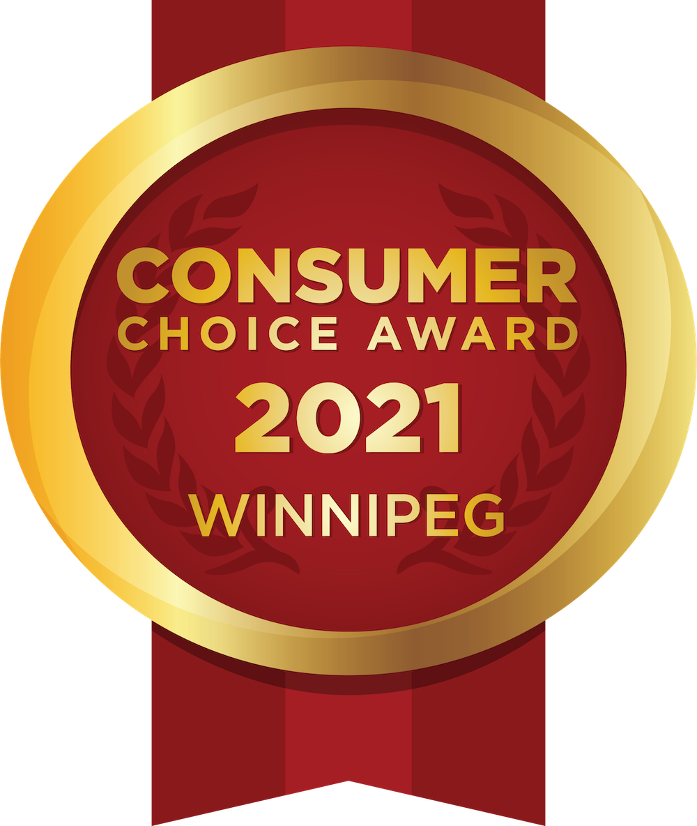 2021 Consumer Choice Award for Winnipeg, MB.